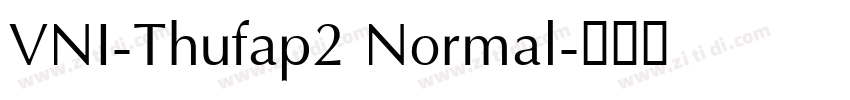 VNI-Thufap2 Normal字体转换